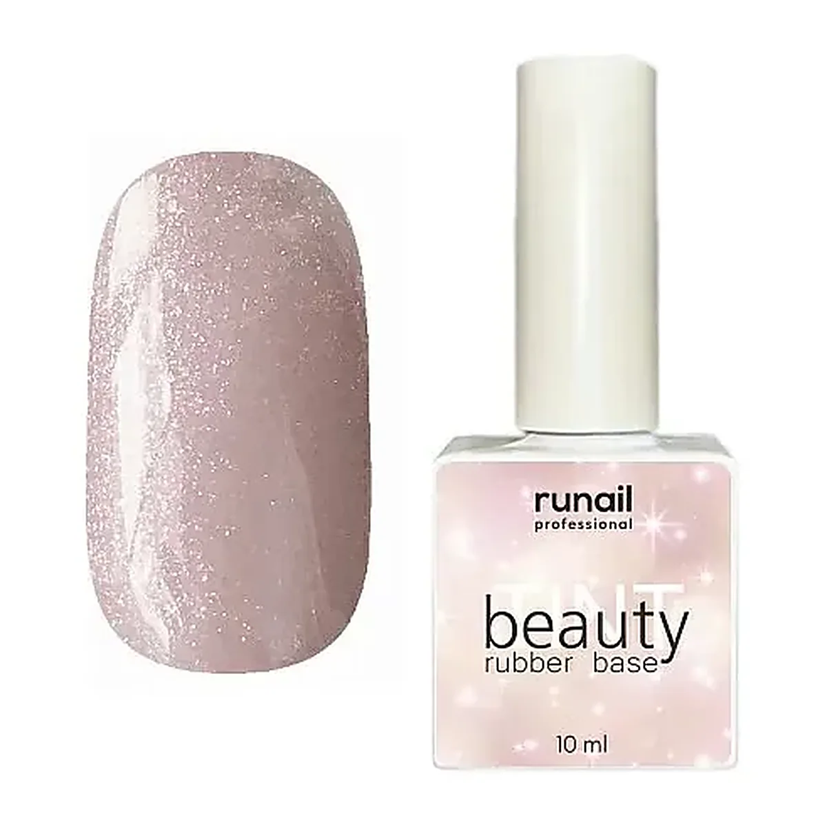 Каучуковая цветная база beautyTINT, 10 мл (shimmer) №6844
