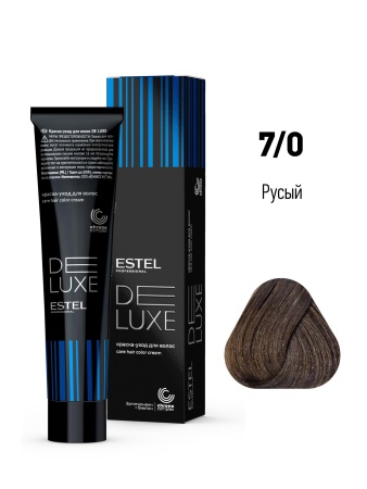 7/0 Краска-уход De Luxe, русый