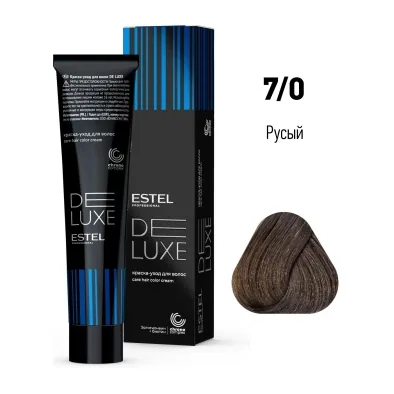 7/0 Краска-уход De Luxe, русый