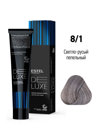 8/00 Краска-уход De Luxe, светло-русый для седины ***