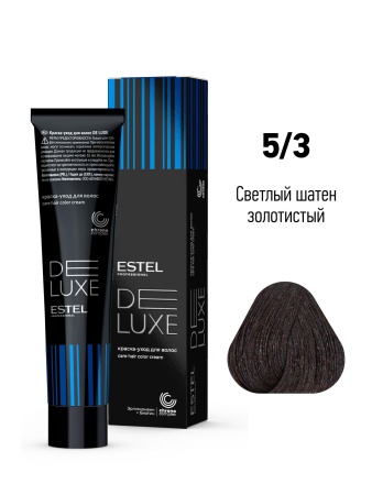5/3 Краска-уход De Luxe, светлый шатен золотистый ***