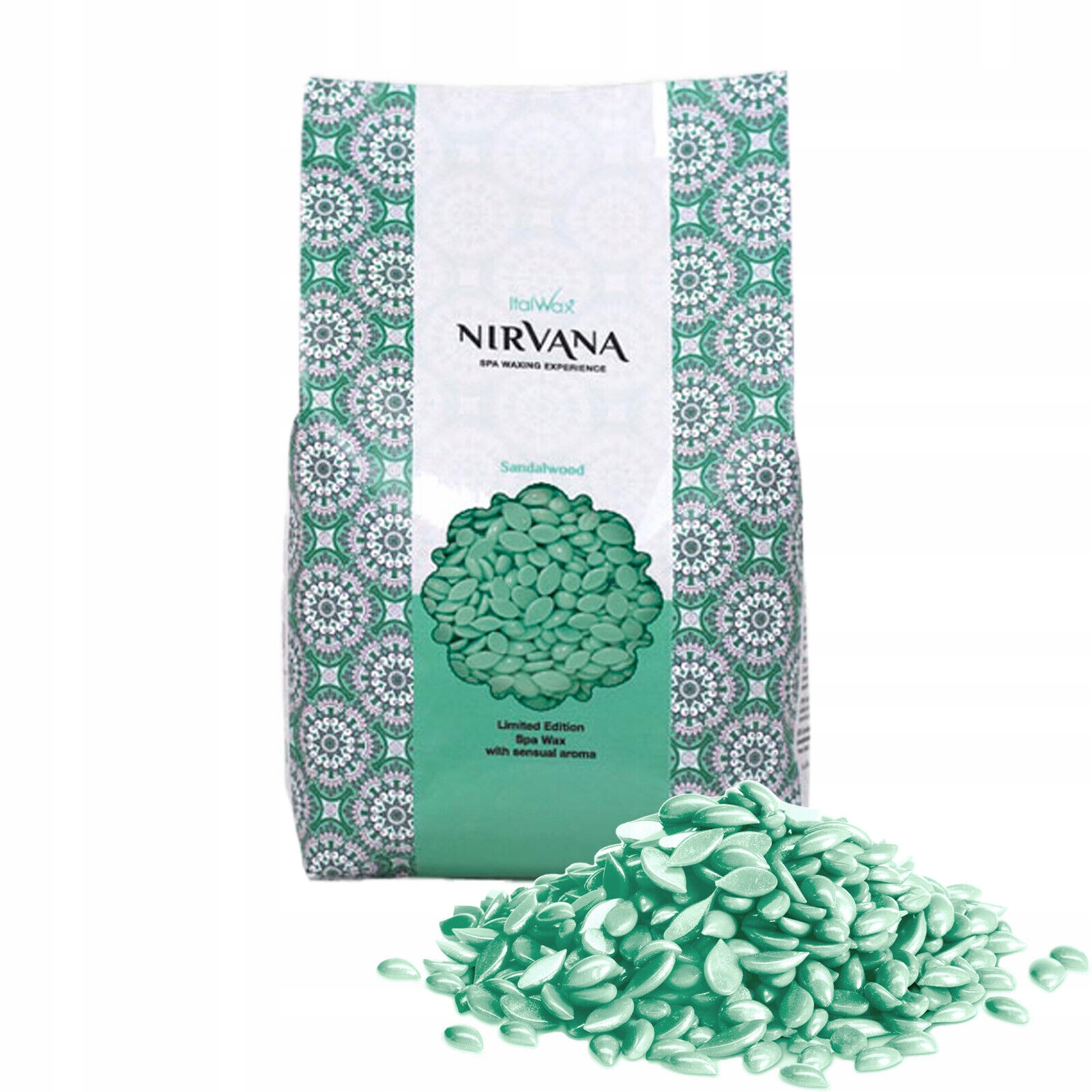 Воск горячий (пленочный)  ITALWAX Nirvana / Vanira, Сандал гранулы 1 кг