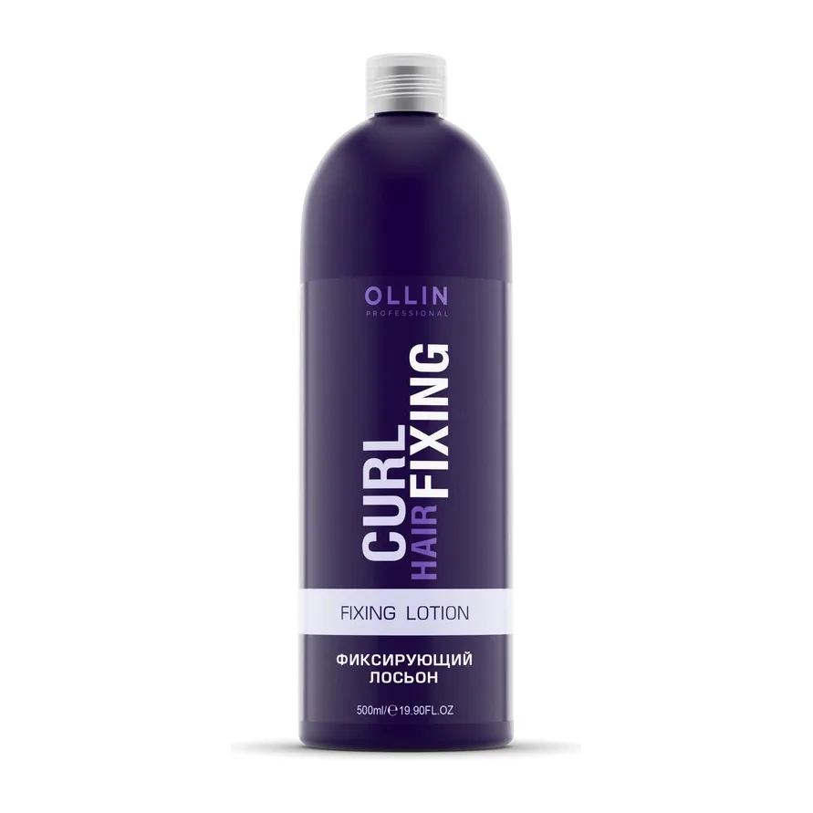 OLLIN CURL HAIR Фиксирующий лосьон 500мл/ Fixing lotion - В ПРОЦЕССЕ ВЫВЕДЕНИЯ