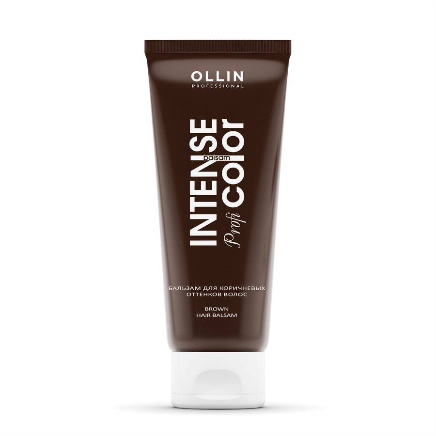 OLLIN INTENSE Profi COLOR Бальзам для коричневых оттенков волос 200мл/ Brown hair balsam