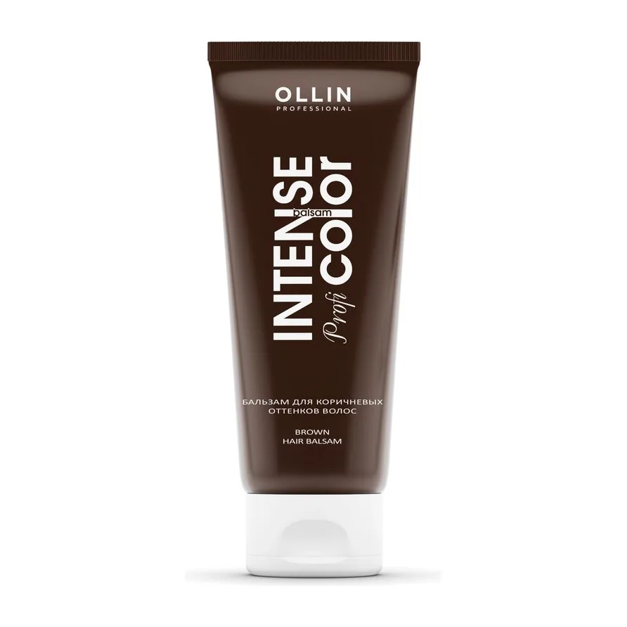 OLLIN INTENSE Profi COLOR Бальзам для коричневых оттенков волос 200мл/ Brown hair balsam