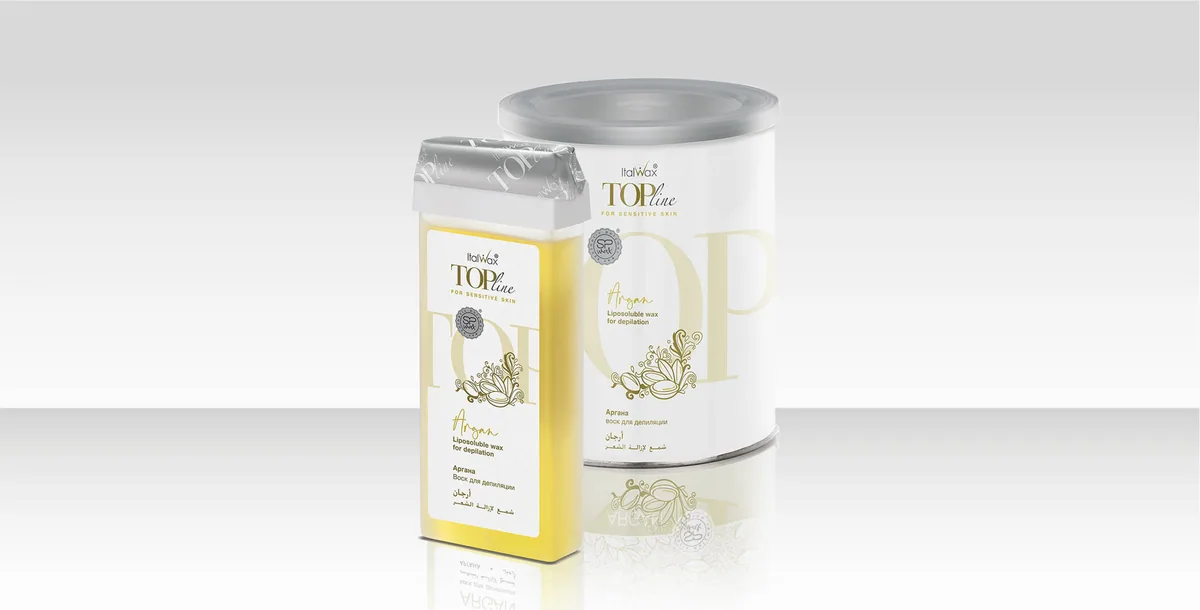 Воск ITALWAX Top line в картридже 100мл Аргана