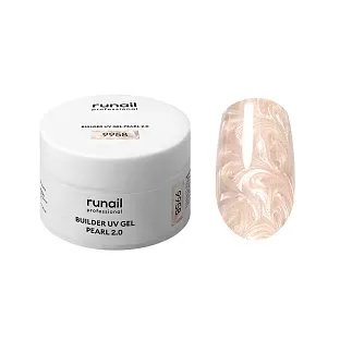 Моделирующий УФ-гель c жемчужным эффектом BUILDER UV GEL PEARL 2.0, 15г №9958