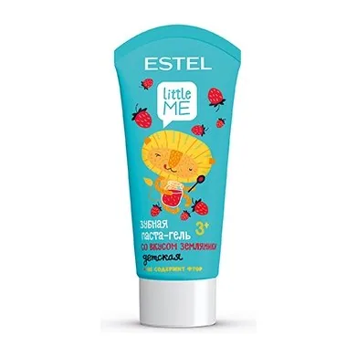 Детская зубная паста-гель со вкусом земляники ESTEL LITTLE ME (60мл)