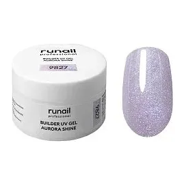 Моделирующий УФ-гель c шиммером BUILDER UV GEL AURORA SHINE, 15г №9827