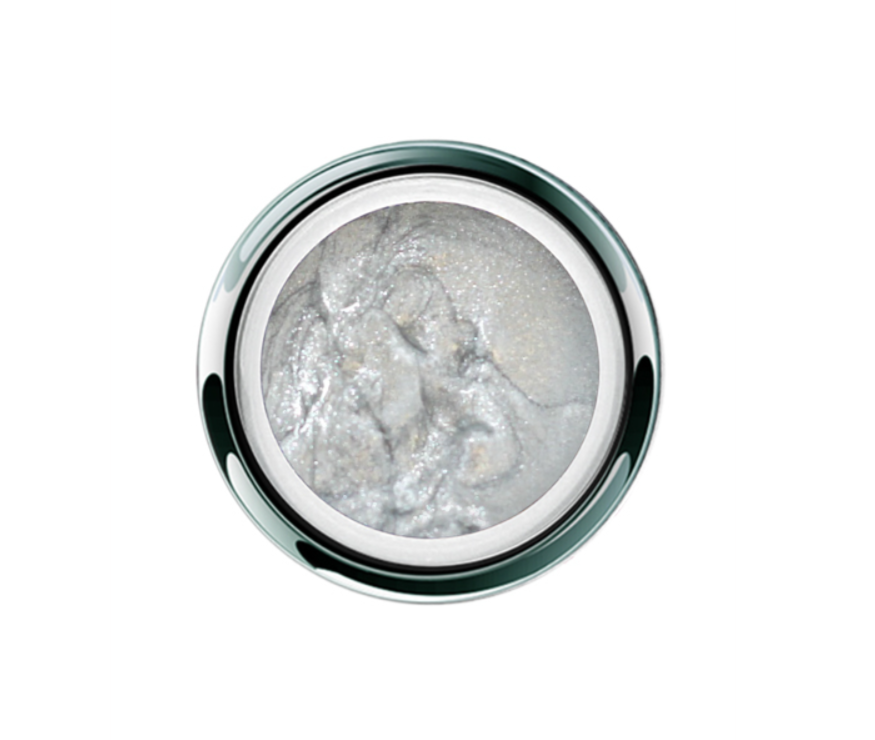 GP412 - Гель - UV/LED GEL PLAY - GLITTER PLATINUM QUARTZ  4g /14oz***