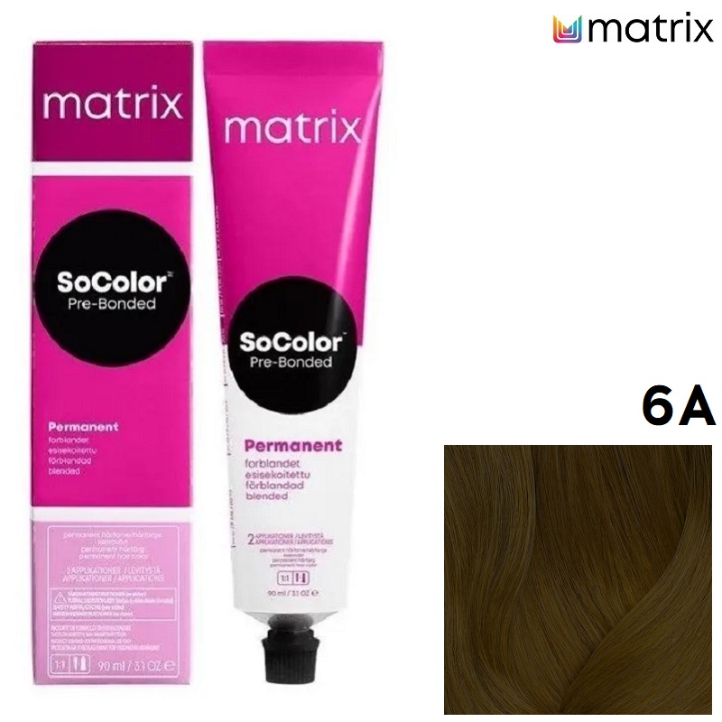 MATRIX SOCOLOR beauty 6 A , 90 мл