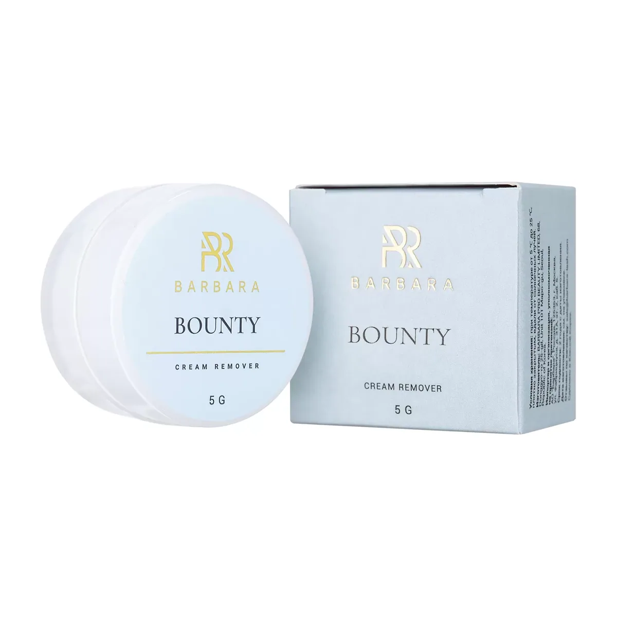 Крем-ремувер BOUNTY для снятия ресниц, 5 г