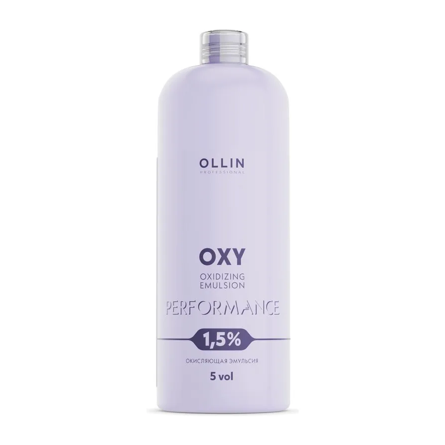 OLLIN performance OXY 1,5% 5vol. Окисляющая эмульсия 1000мл САЛОНЫ/ Oxidizing Emulsion