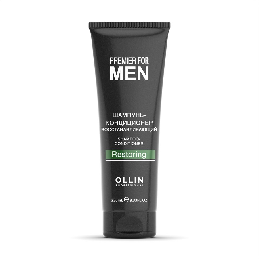 OLLIN PREMIER FOR MEN Шампунь-кондиционер восстанавливающий 250мл/ Shampoo-Conditioner Restoring