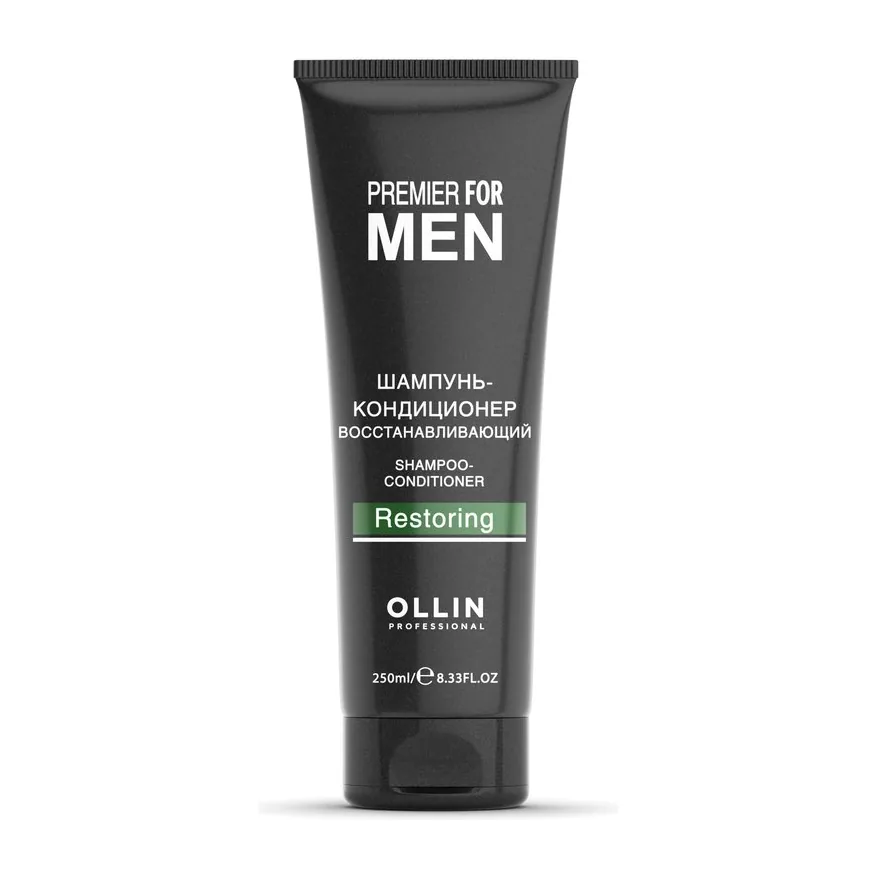 OLLIN PREMIER FOR MEN Шампунь-кондиционер восстанавливающий 250мл/ Shampoo-Conditioner Restoring