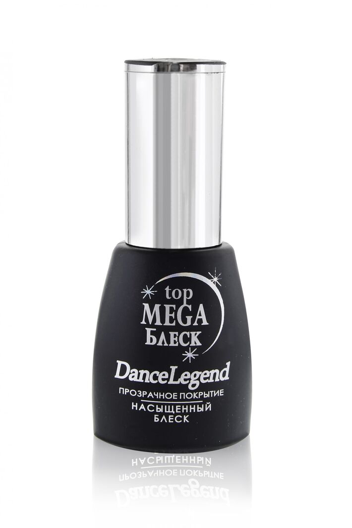 Лак для ногтей "Danсe Legend" Топ MEGA блеск 15 мл.