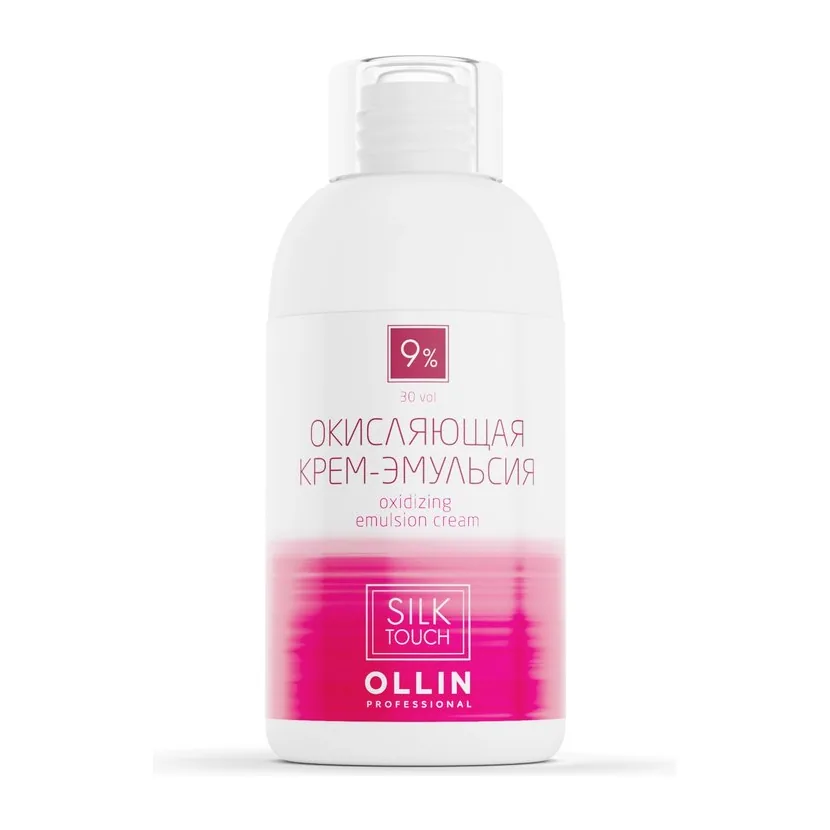 OLLIN silk touch  9% 30vol. Окисляющая крем-эмульсия 90мл/ Oxidizing Emulsion cream