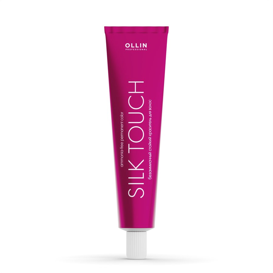 OLLIN SILK TOUCH 10/31 светлый блондин золотисто-пепельный 60мл Безаммиачный стойкий краситель для в