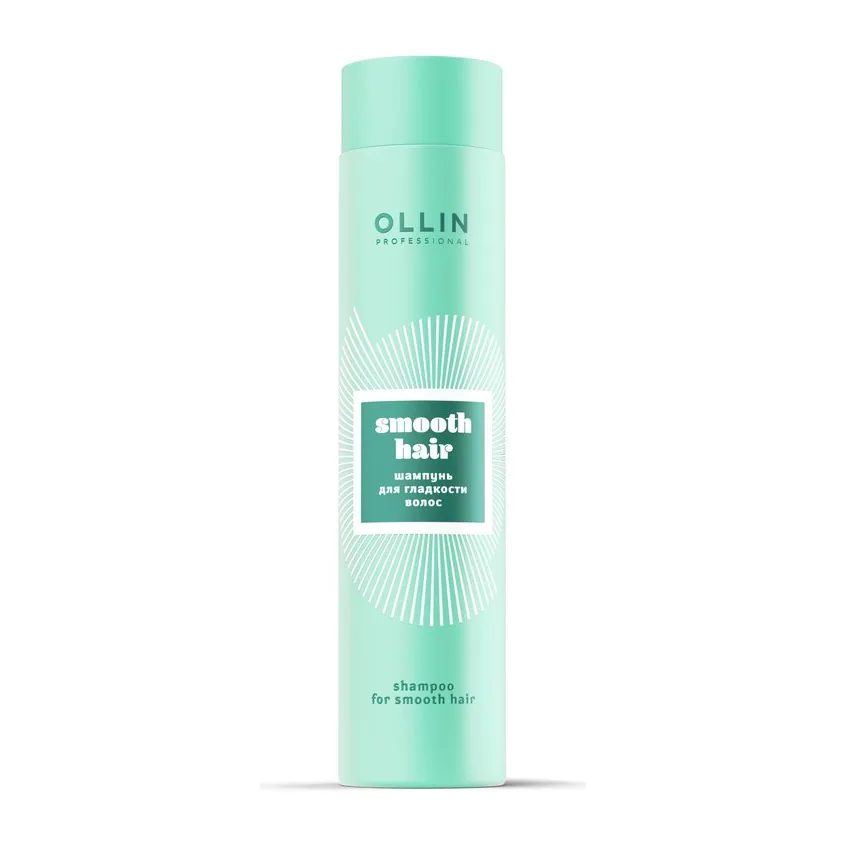 OLLIN SMOOTH HAIR Шампунь для гладкости волос 300мл / Shampoo for smooth hair