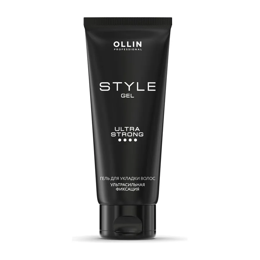OLLIN STYLE Гель для укладки волос ультрасильной фиксации 200мл/ Gel Ultra Strong