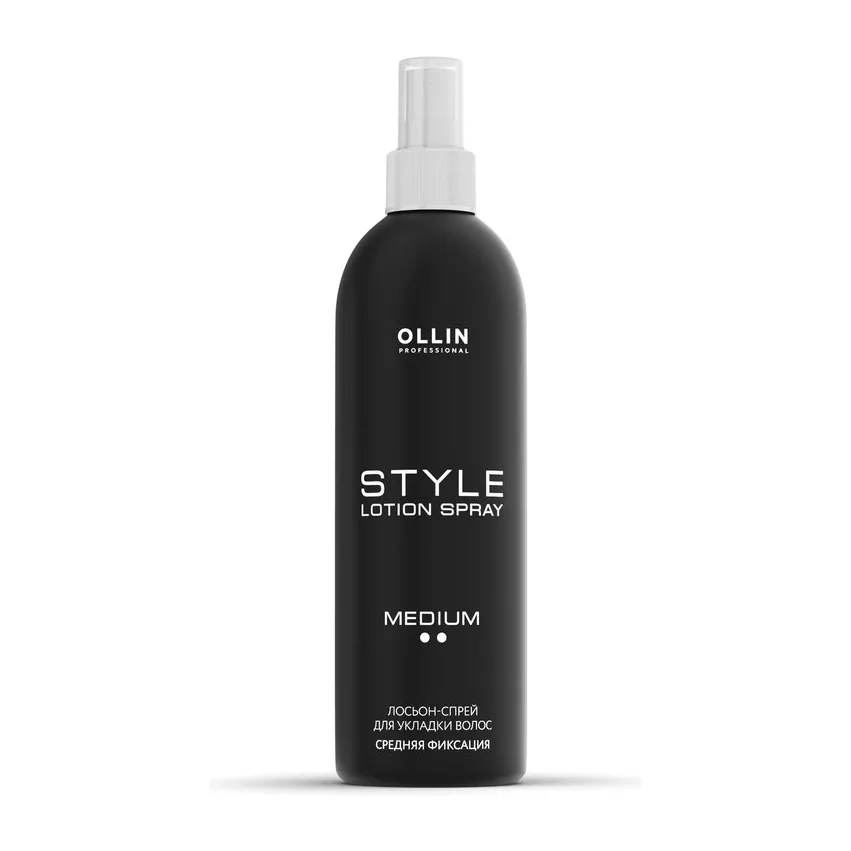OLLIN STYLE Лосьон-спрей для укладки волос средней фиксации 250мл/ Lotion-Spray Medium