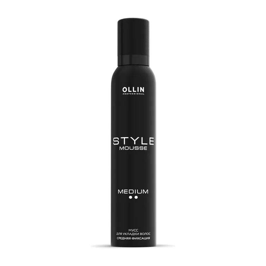 OLLIN STYLE Мусс для укладки волос средней фиксации 250мл/ Mousse Medium Hold