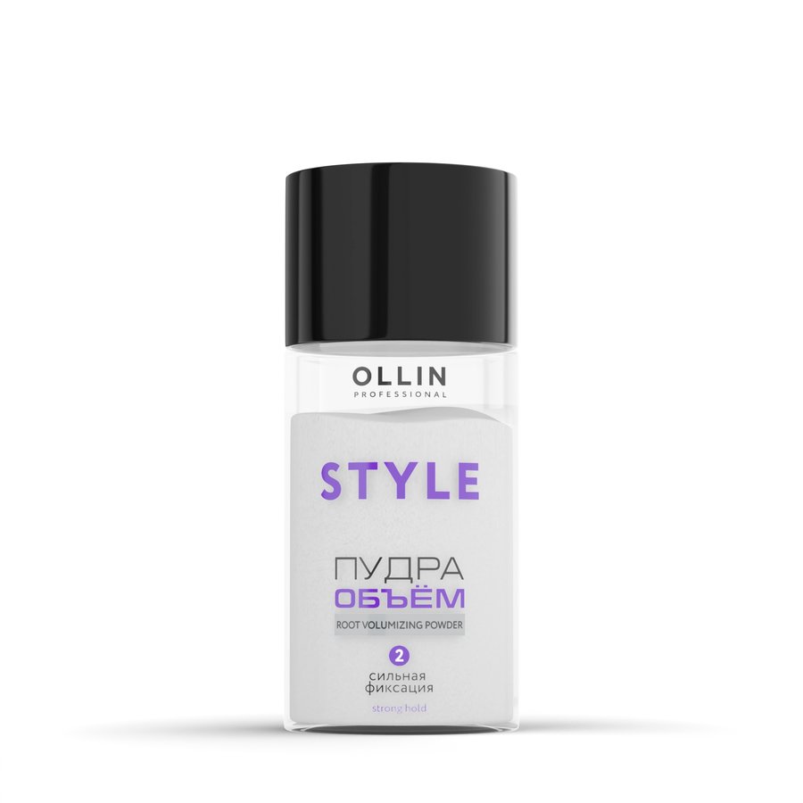 OLLIN STYLE Пудра для прикорневого объёма волос сильной фиксации 10г/ Strong Hold Powder