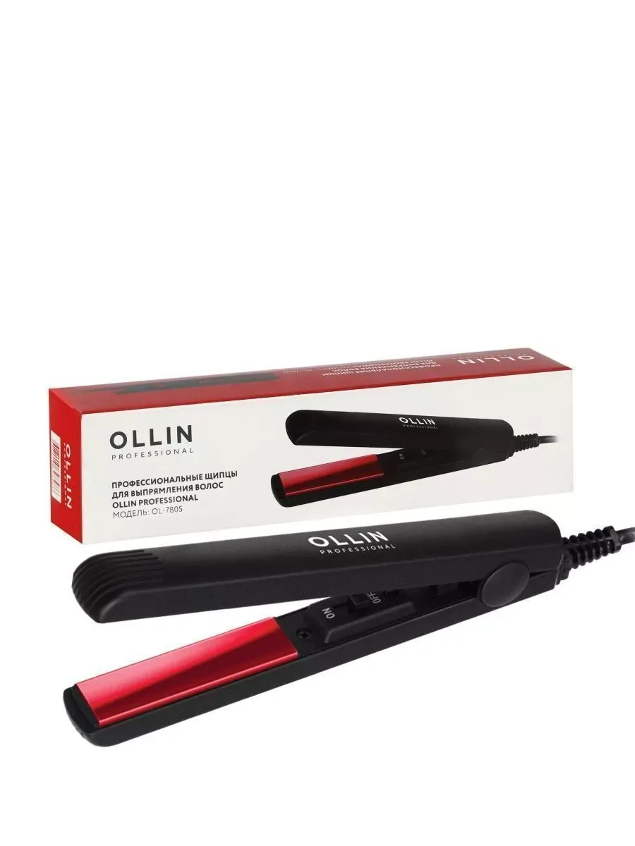 OLLIN "Щипцы МИНИ для выпрямления волос профессиональные модель OL-7805
