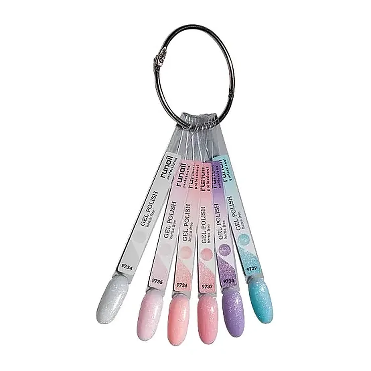 Палитра Gel polish (hema free) Yuki ( №9734-9739)