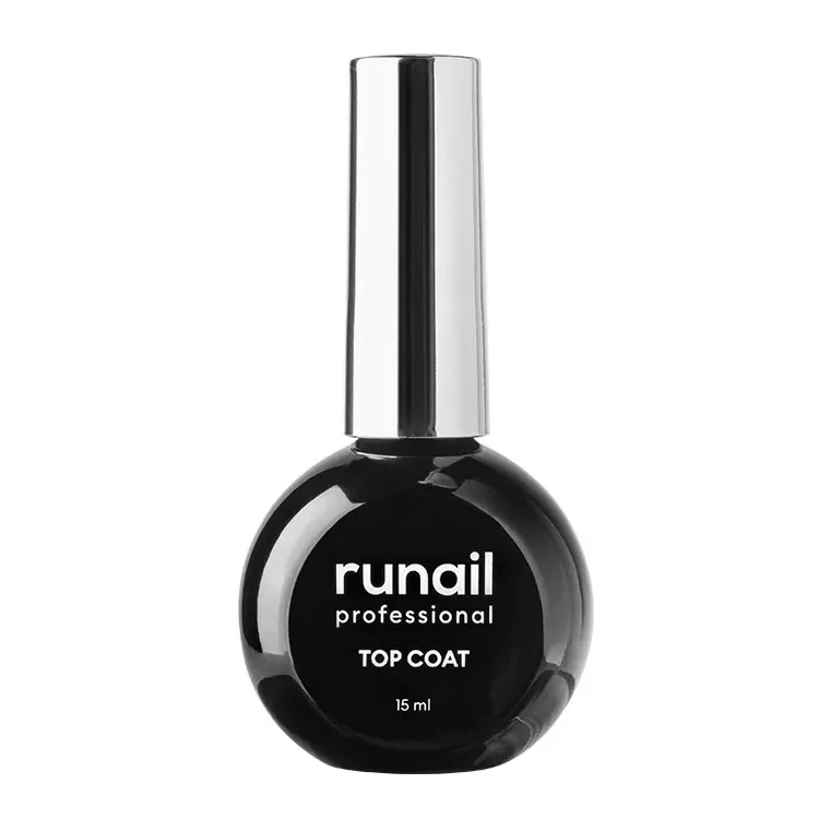 Матовый топ Top Coat Soft Touch (без липкого слоя), 15 мл №7636
