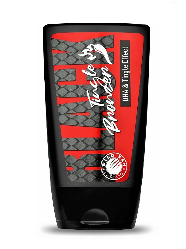 ТУБА Soleo WILD TAN Black Tingle Bronzer Активный крем-автобронзатор 125 мл