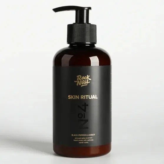 Крем для рук RockNail 300мл Skin Ritual №4 Black Pepper & Amber