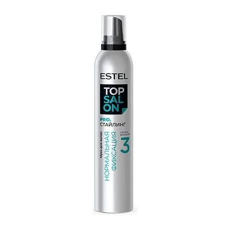 Мусс для волос ESTEL TOP SALON PRO.СТАЙЛИНГ нормальная фиксация (350 мл)