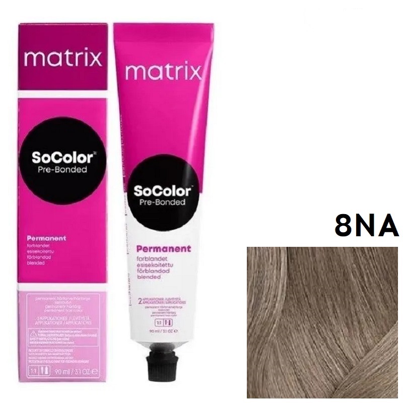 MATRIX SOCOLOR beauty 8 NA светлый блондин натуральный пепельный 90 мл ***