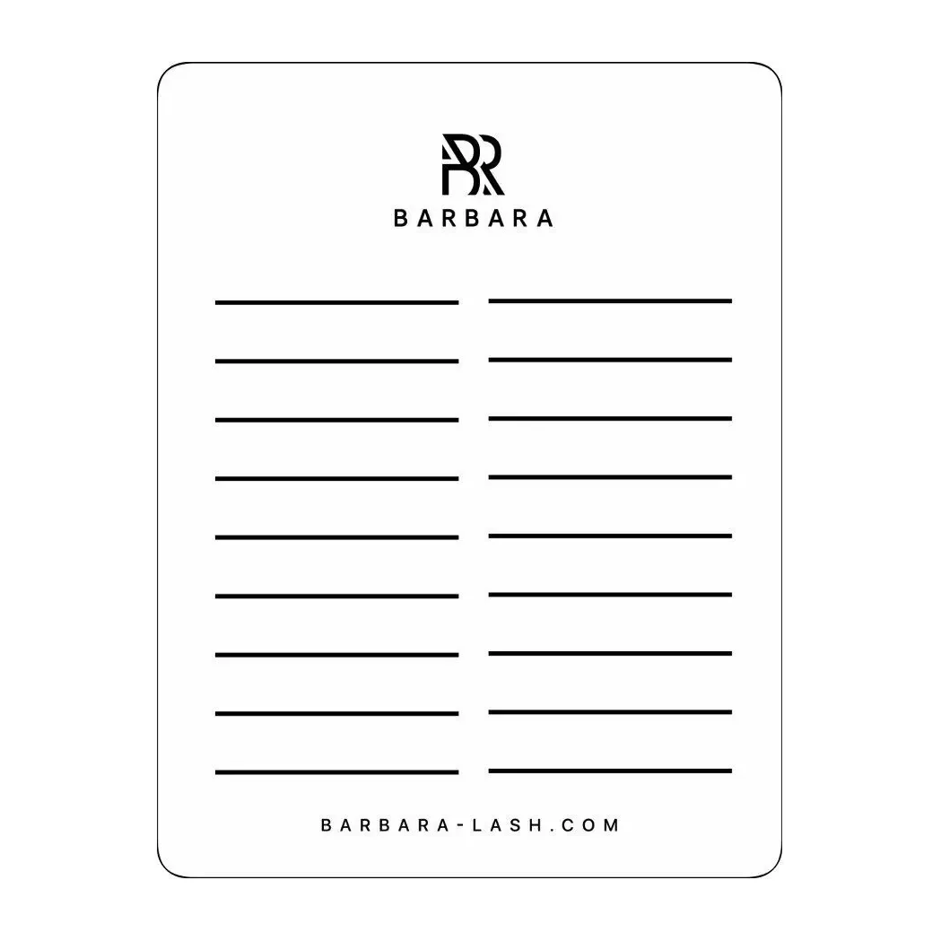 Планшет большой для работы с ресницами (11,5см*15см)