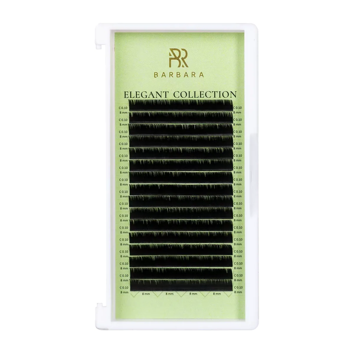 Чёрные ресницы BARBARA "Elegant" (C 0.085 11mm)