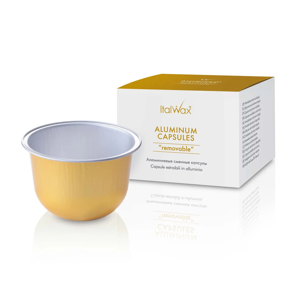 Алюминиевые сменные капсулы ITALWAX МАРКЕТЫ