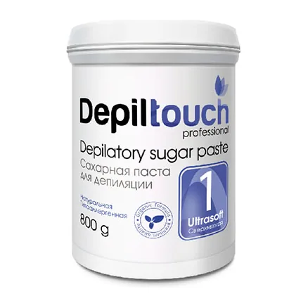 Сахарная паста для депиляции СВЕРХМЯГКАЯ "Depiltouch professional" 800г