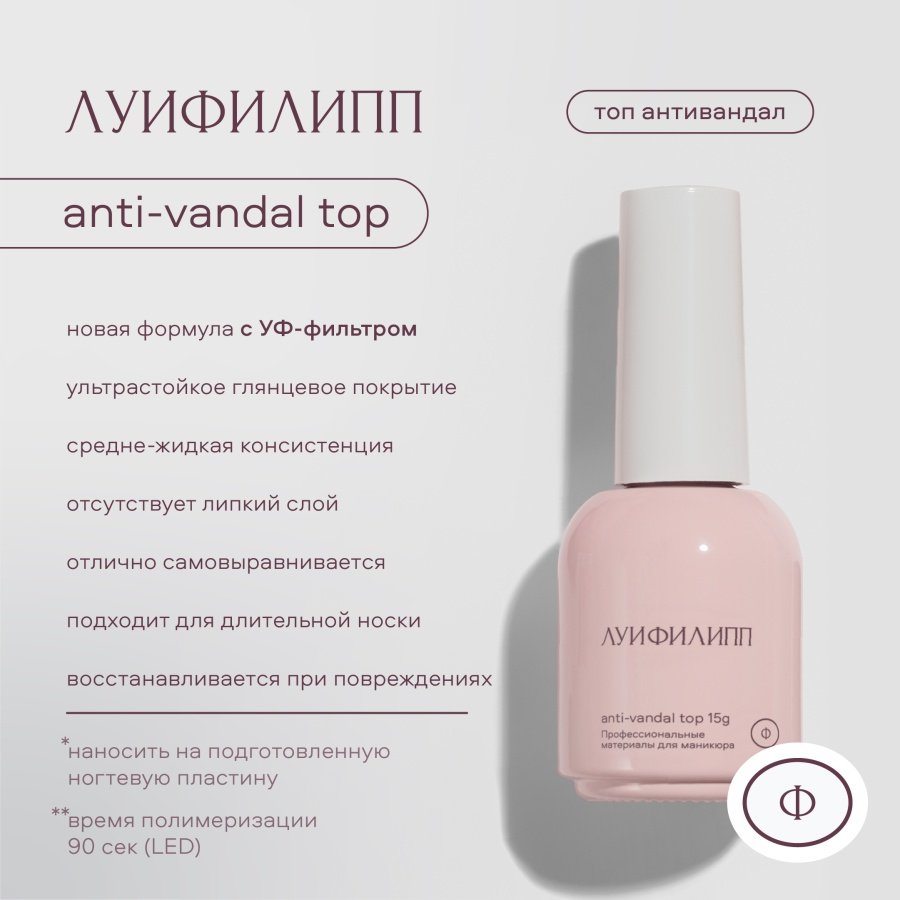 Луи Филипп Top Anti-vandal (без липкого слоя) 30g