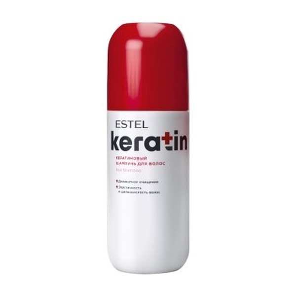Кератиновый шампунь для волос стар.250 / нов.400 мл ESTEL KERATIN
