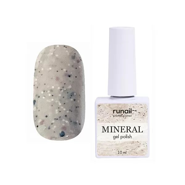 Гель-лак с миксом частиц MINERAL, 10мл №7278 ***