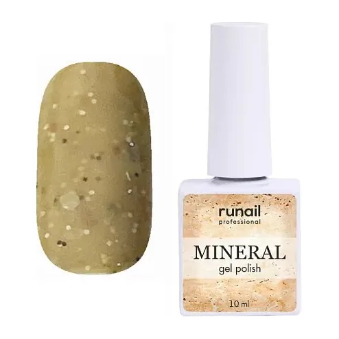Гель-лак с миксом частиц MINERAL, 10мл №7279