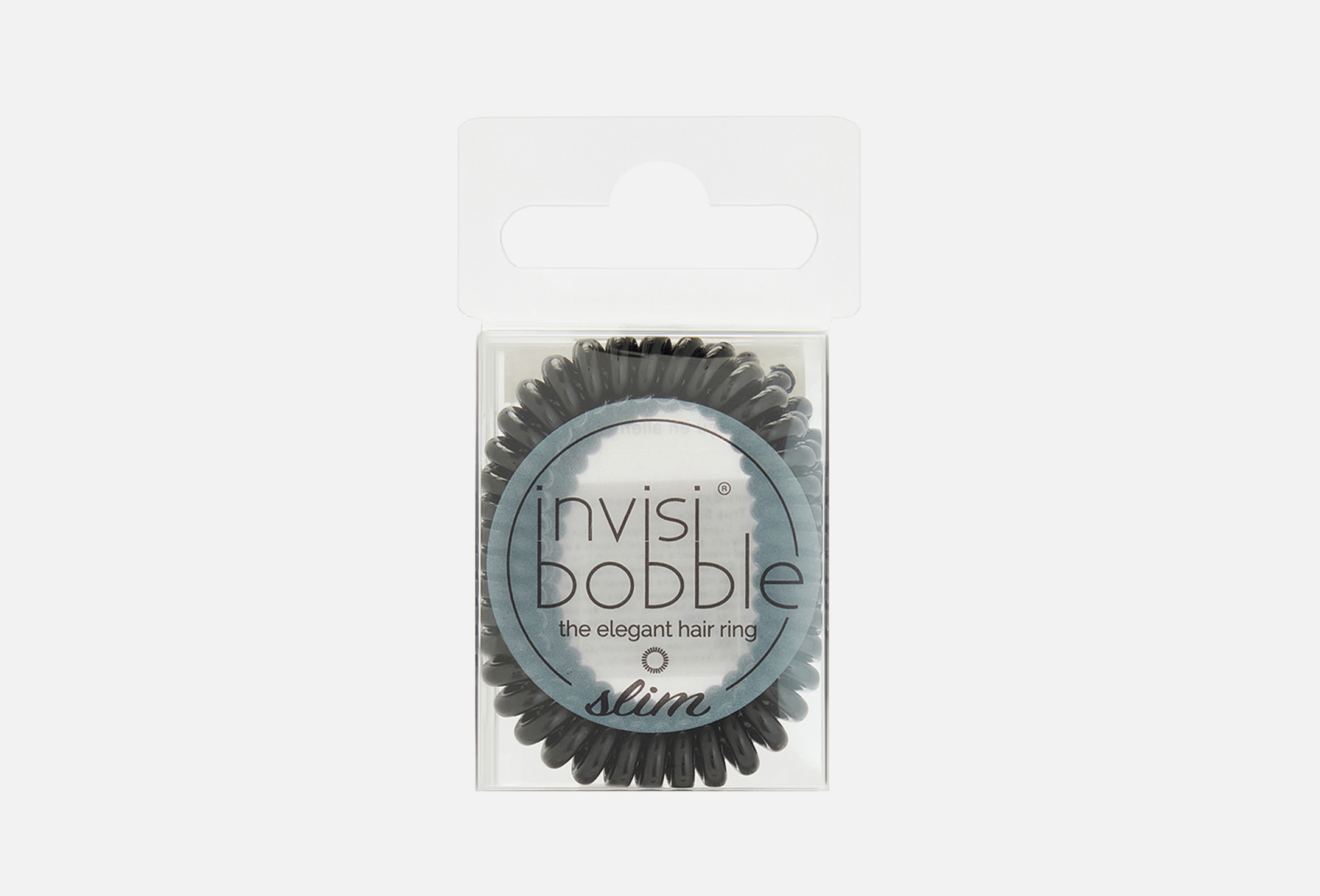 Резинка-браслет для волос Invisibobble SLIM True Black