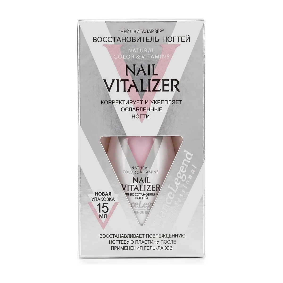 Лечебный лак Nail Vitalizer для ногтей "Dance Legend" (укрепление/питание/защита) № 2 Blossomizer