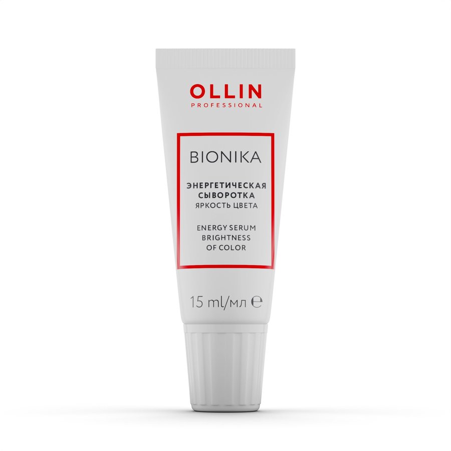 OLLIN BIONIKA Энергетическая сыворотка для окрашенных волос "Яркость цвета" 6х15мл