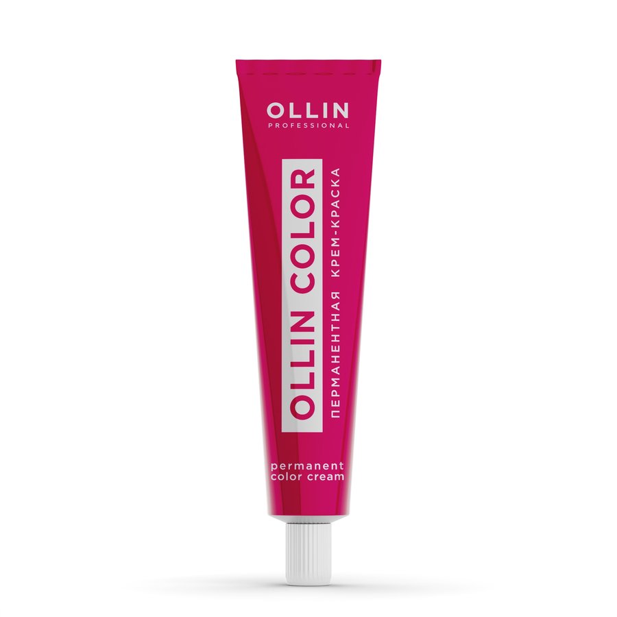 100 мл OLLIN COLOR  5/0 светлый шатен Перманентная крем-краска для волос САЛОНЫ