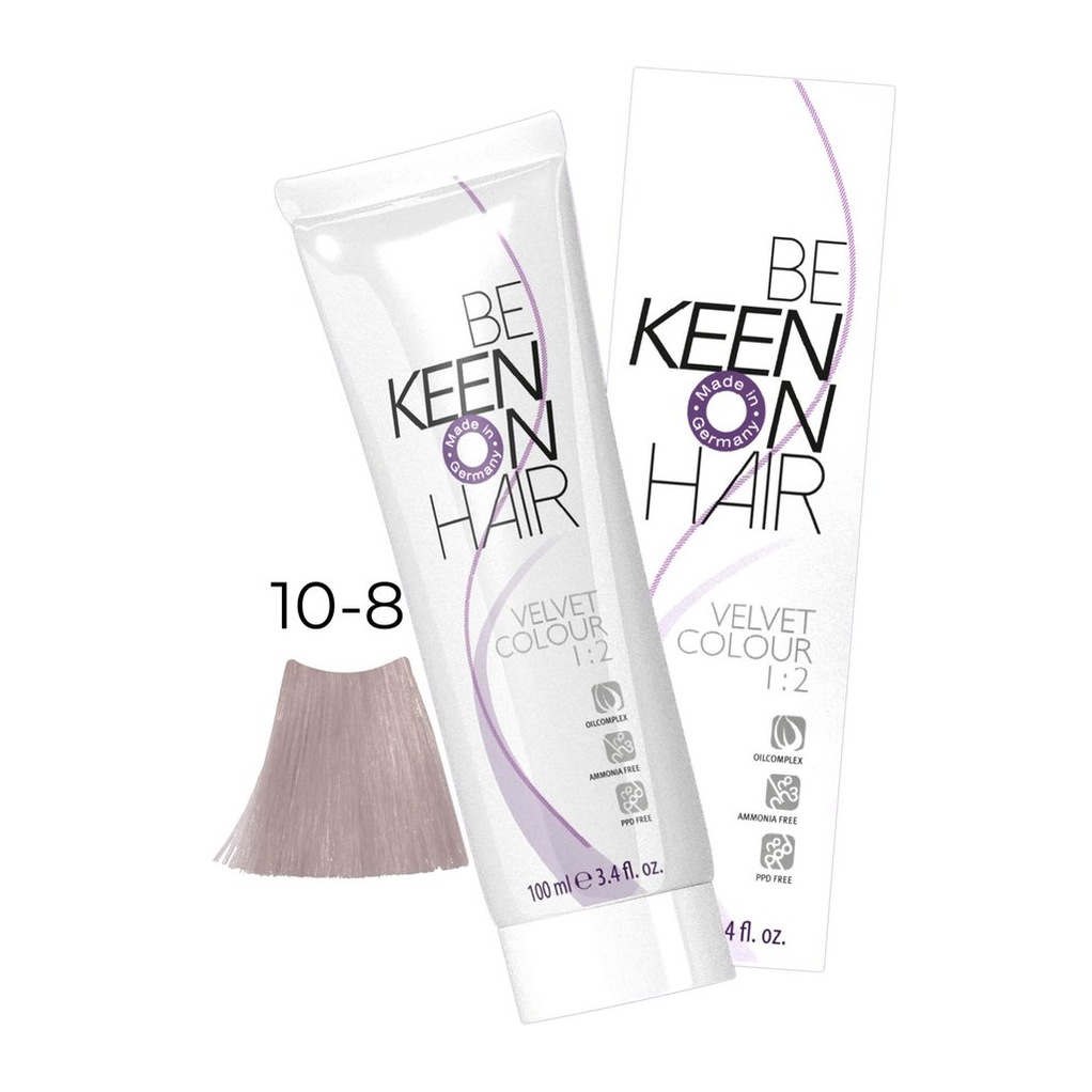 Безамиачная 10.8 Ultrahellblond Perl/ VELVET COLOUR Ультра-светлый жемчужный блондин