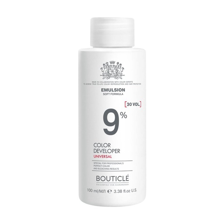 Оксидант-лосьон 9% - “Bouticle color developer" 100 мл