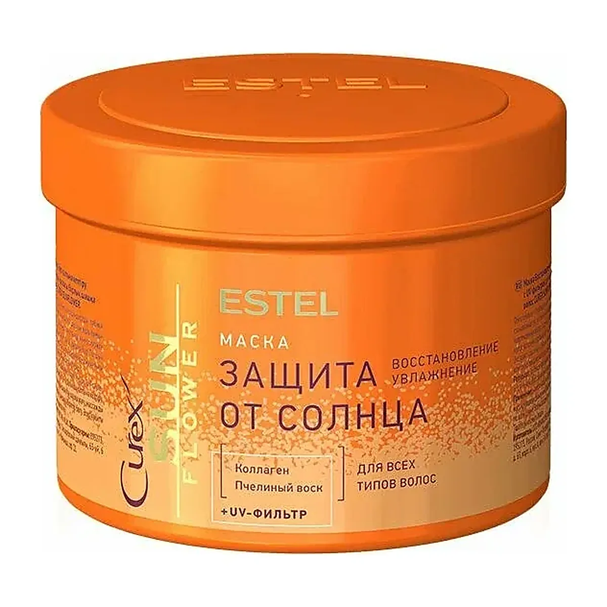 Маска-защита от солнца для всех типов волос CUREX SUNFLOWER с UV-фильтром, 500 мл