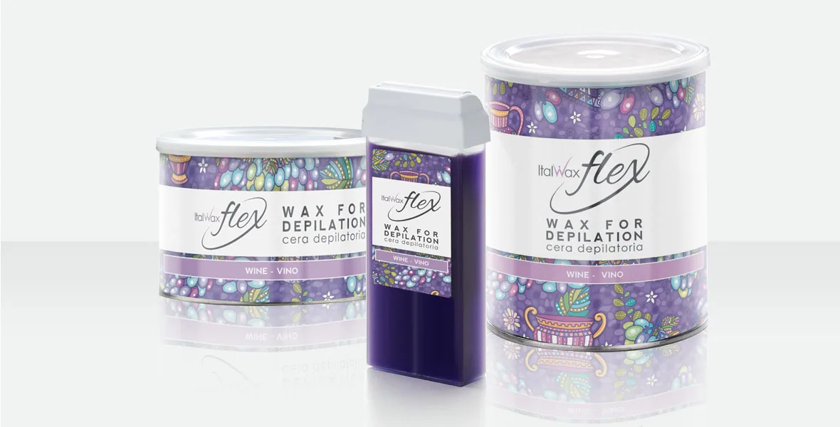 Воск ITALWAX Flex в картридже 100мл Вино